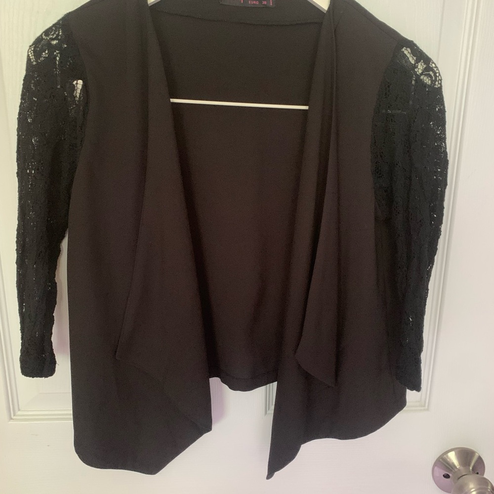 Ally Black Cardigan